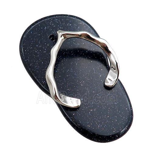 blue sandstone shoes pendant