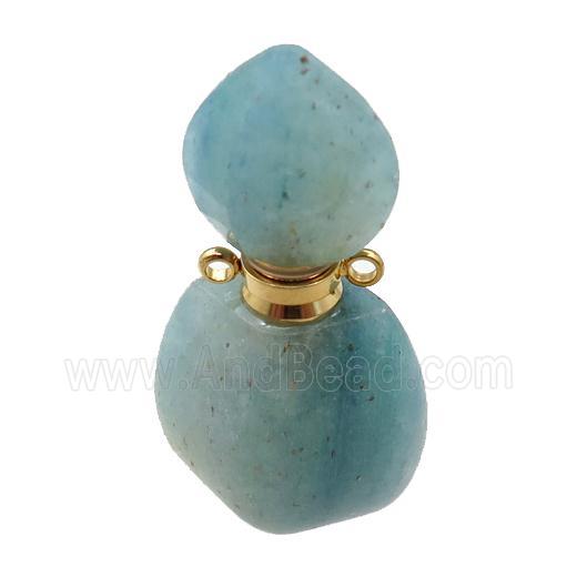 green Quartz perfume bottle pendant