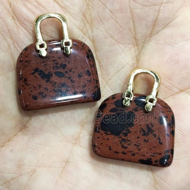 Autumn Jasper Bag Pendant