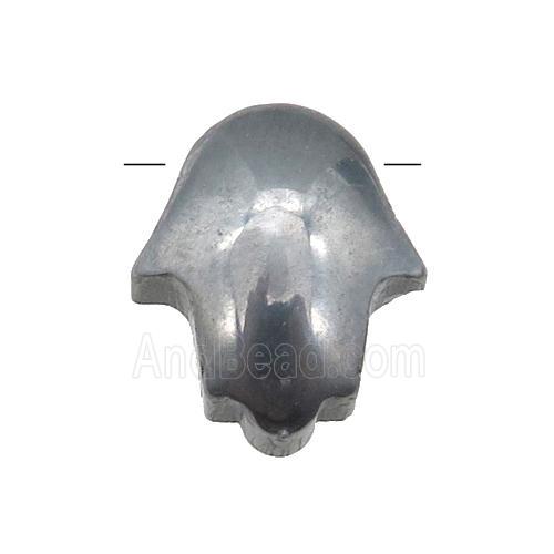 Terahertz stone hamsahand pendant