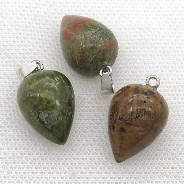 Unakite Pendulum Pendant