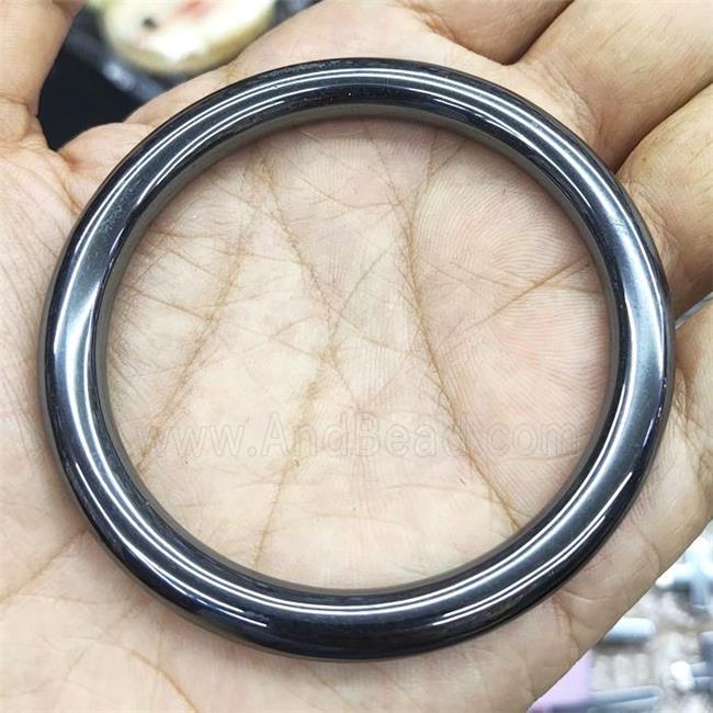 black Hematite bangle