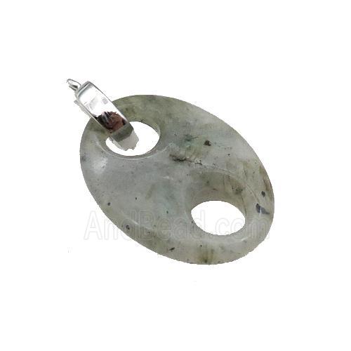 Labradorite Pignose Pendant
