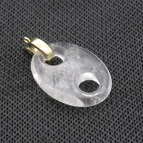 Clear Quartz Pignose Pendant