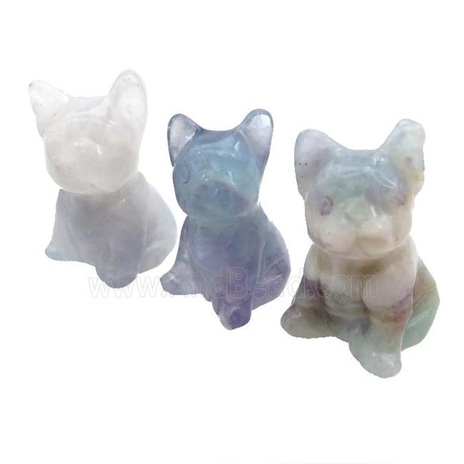 Fluorite Dog No Hole