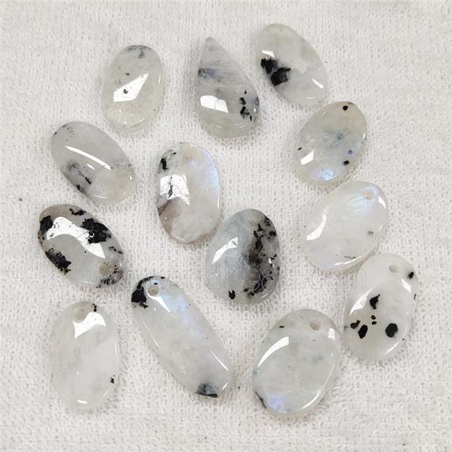 White Moonstone Pendant Mixed Shape