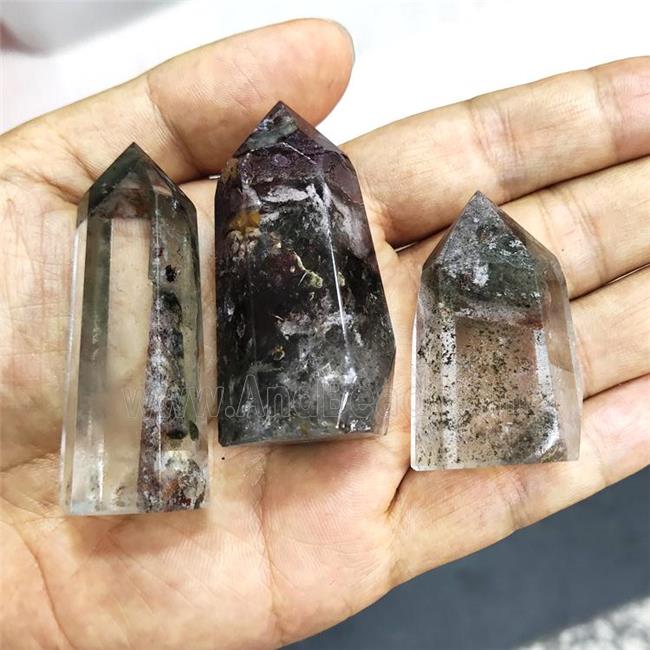 Natural Lodalite Tower Undrilled