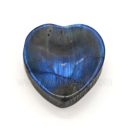 Labradorite Heart Pendant