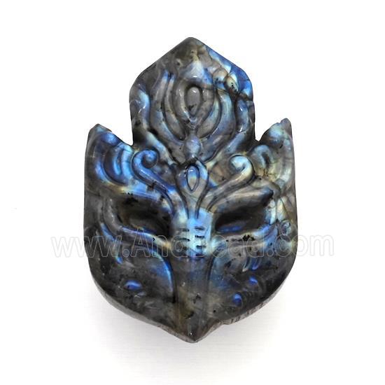 Labradorite Mask Pendant