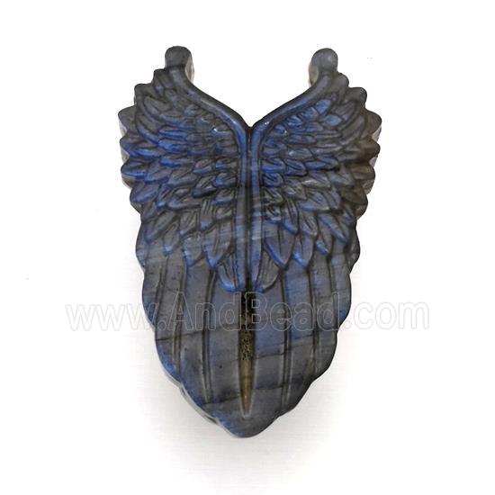 Labradorite Wings Pendant