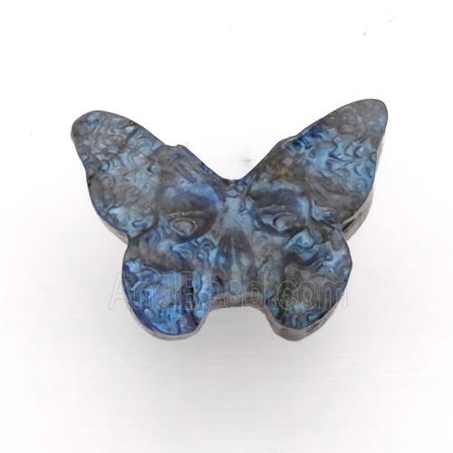 Labradorite Butterfly Pendant
