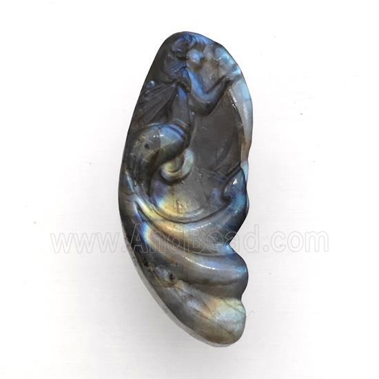 Labradorite Fairy Charms Pendant