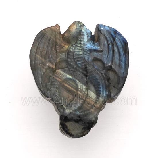 Labradorite Dragon Charms Pendant
