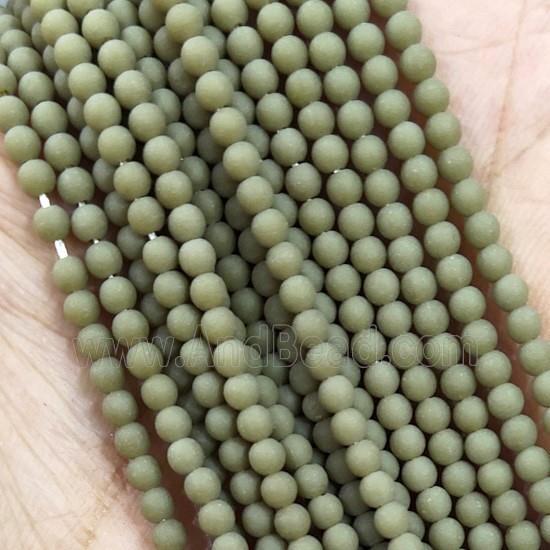 Glass Seed Beads Round Matte