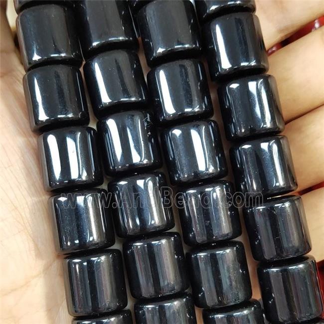 Black Resin Column Beads