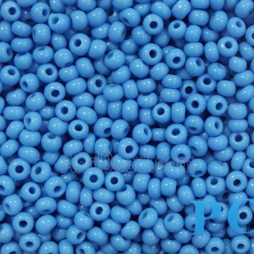 Blue Glass Seed Beads Rondelle A-Grade