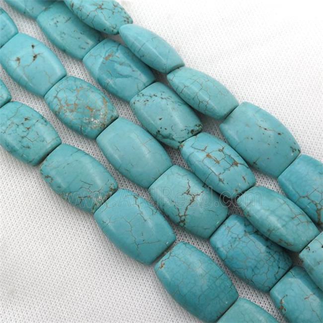 Magnesite Turquoise beads, oval