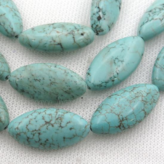 green Magnesite Turquoise beads, horseeye