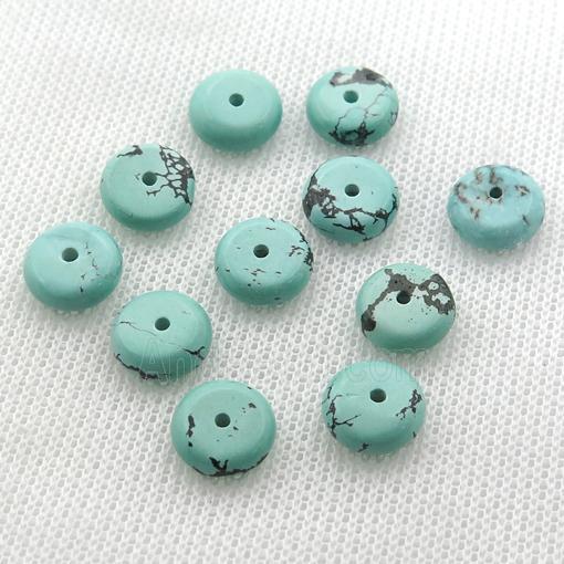 green Sinkiang Turquoise heishi beads