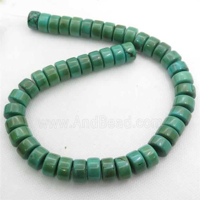 green Sinkiang Turquoise heishi beads