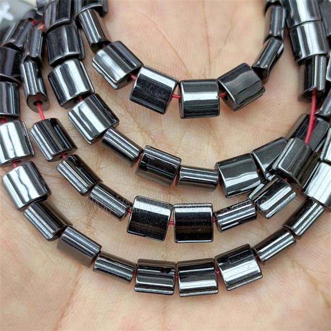 Black Hematite Square Beads