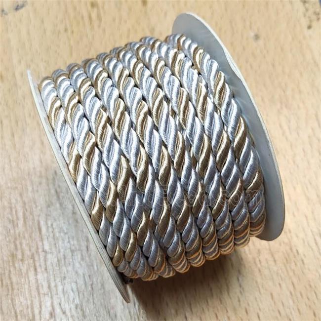 Nylon Cord Wire Gold Silver