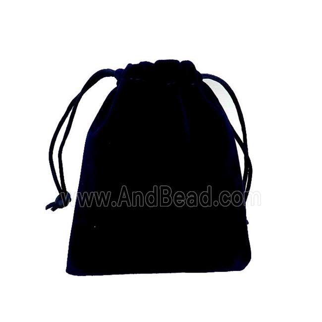 black Velvet Jewelry Pouch