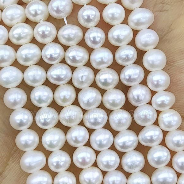 Natural Freshwater Pearl round Beads