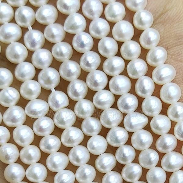 white Freshwater Pearl Beads