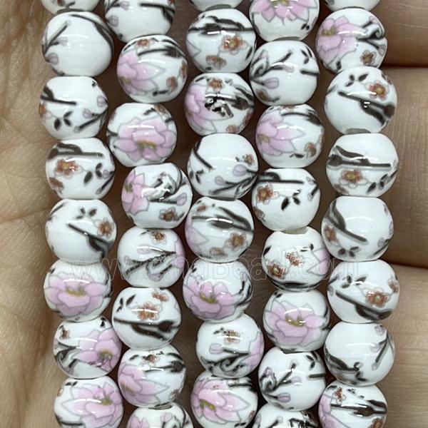 round Porcelain beads