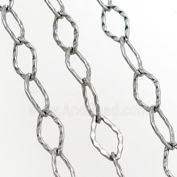 raw stainless steel chain