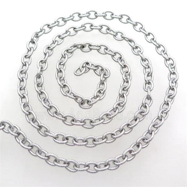 raw stainless steel chain