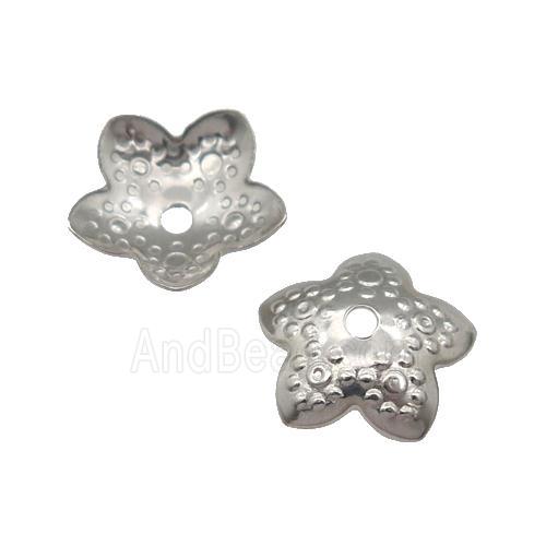 raw stainless steel beadcaps