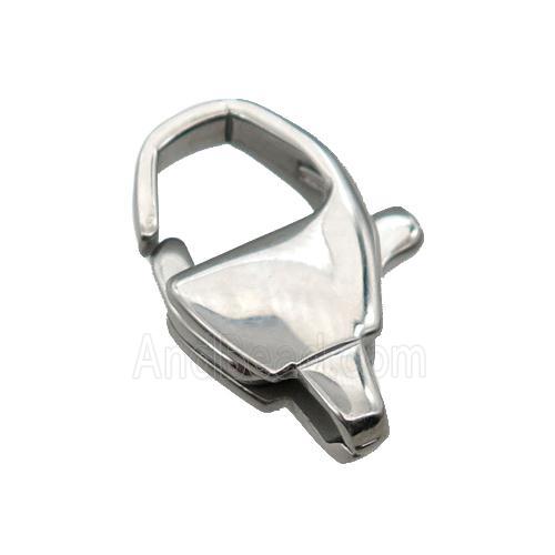 raw Stainless Steel Lobster Clasp