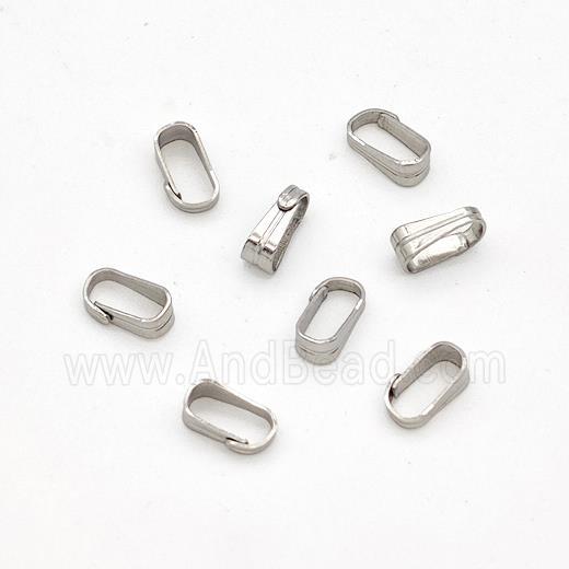 raw stainless steel bail