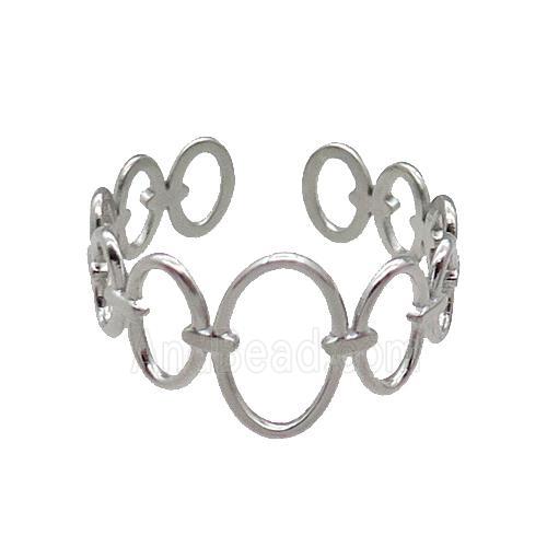 Raw Stainless Steel Ring