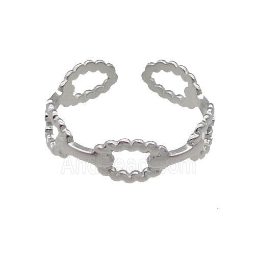 Raw Stainless Steel Ring