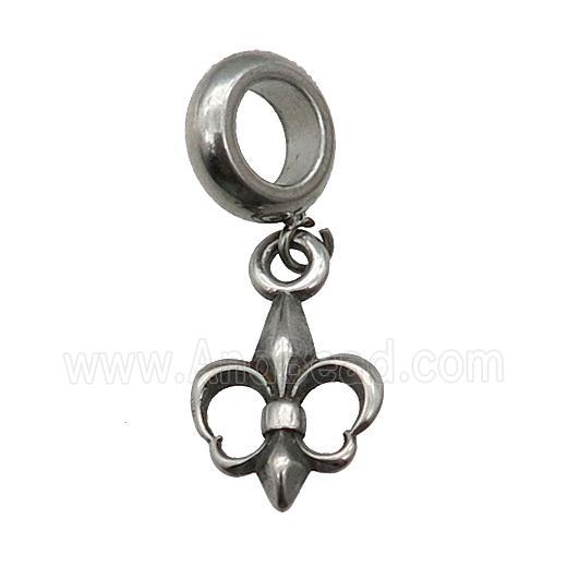 Stainless Steel Pendant Antique Silver