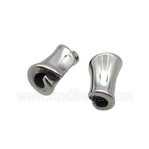 Stainless Steel Beads Large Hole Antique Silver