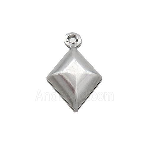 Raw Stainless Steel Northstar Pendant