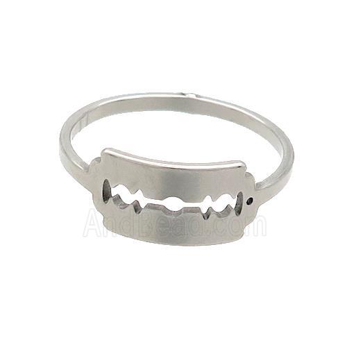Raw Stainless Steel Rings
