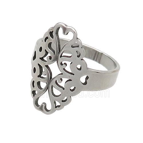 Raw Stainless Steel Rings