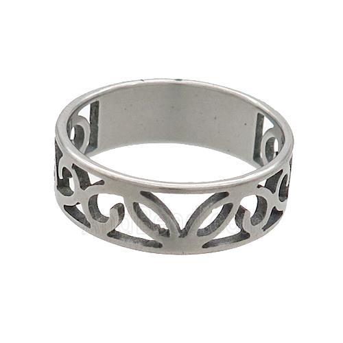 Raw Stainless Steel Rings