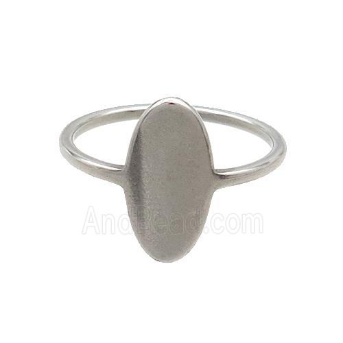 Raw Stainless Steel Rings