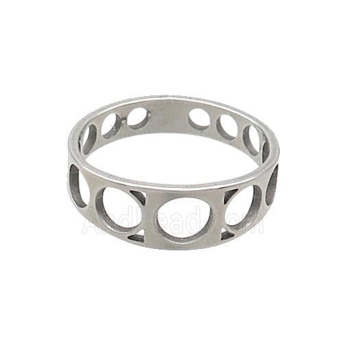 Raw Stainless Steel Rings