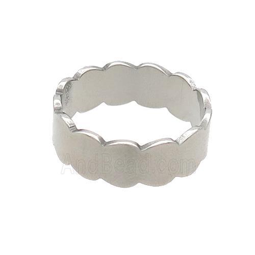 Raw Stainless Steel Rings