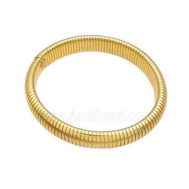 Stainless Steel Bracelets Gold Plated