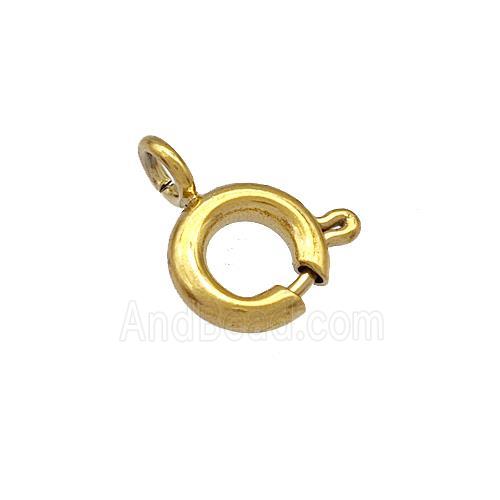 Stainless Steel Clasp Gold Plated