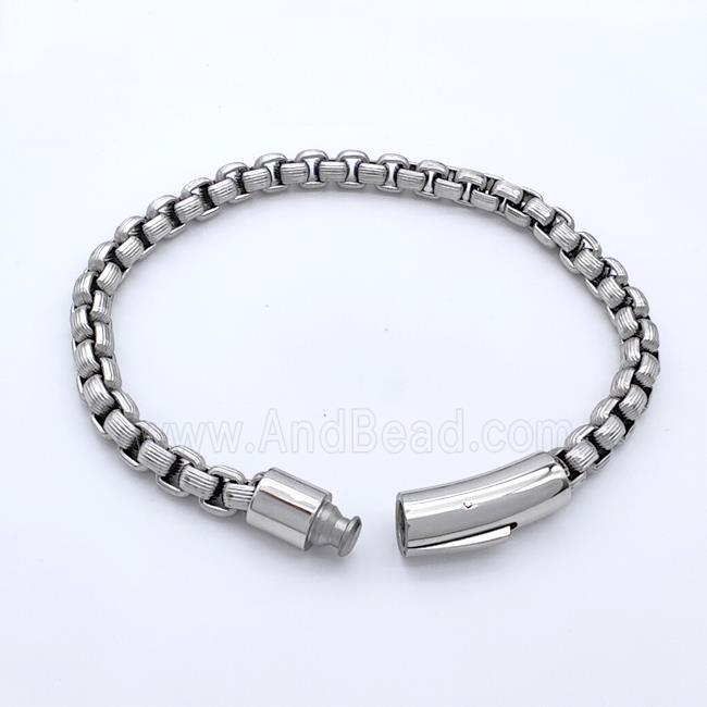 Raw 304 Stainless Steel Bracelet