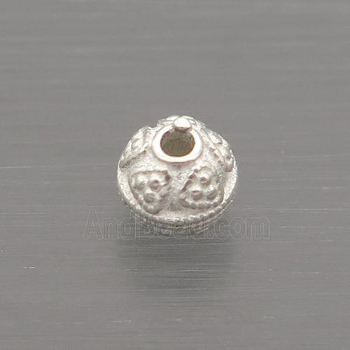 Sterling Silver Round Beads